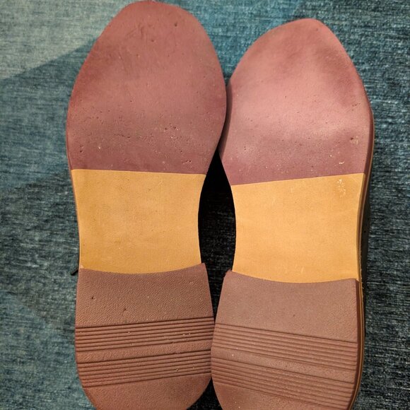 ASOS Design Black Brogue Dress Shoes - Men's Size 10 - Picture 4 of 5